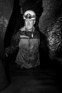 Mark Kinsey, Training In Midnight Creek Cave, 2018